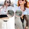 Pearl Brooch Pins, Jeans Button Pins, No sewing Faux Pearl Safety Pins Cardigan Collar Safety Pins for Women Girls Clothing Dresses Decoration Accessories (6PCS)